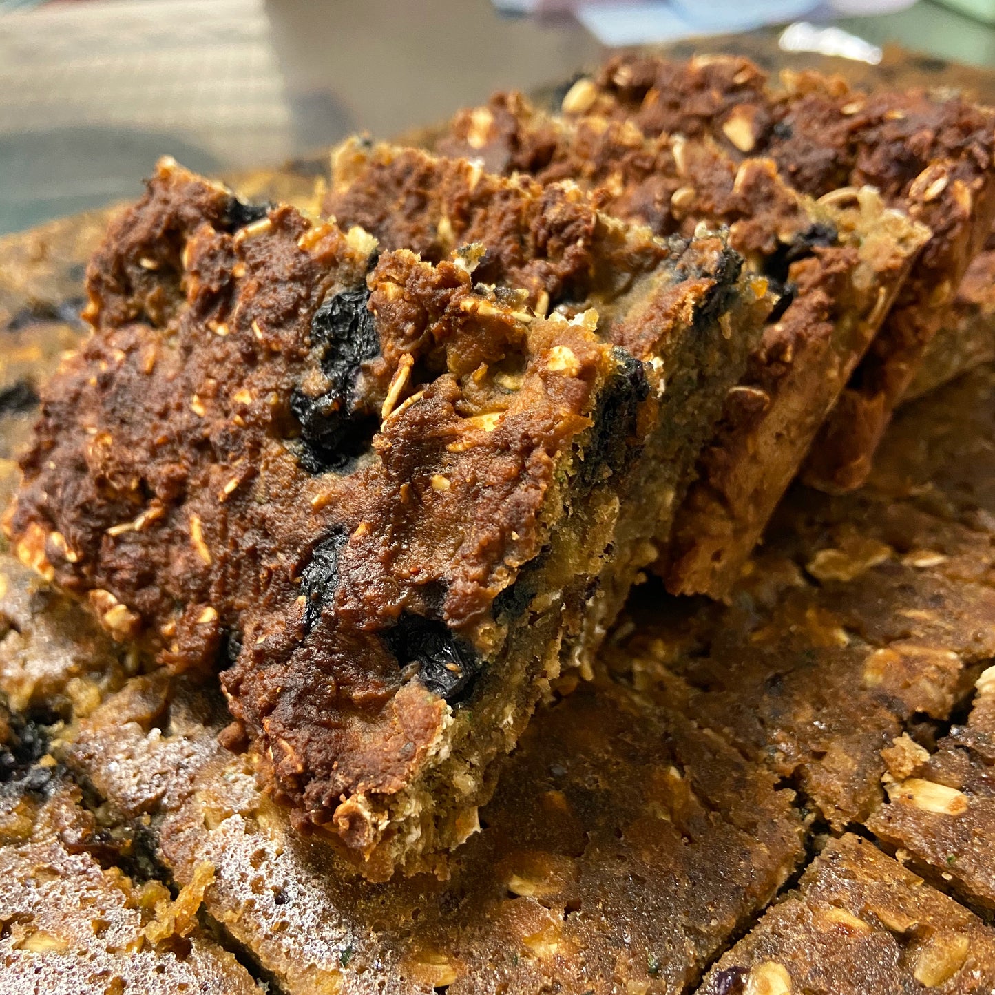 Blueberry Carrot & Zucchini Bars