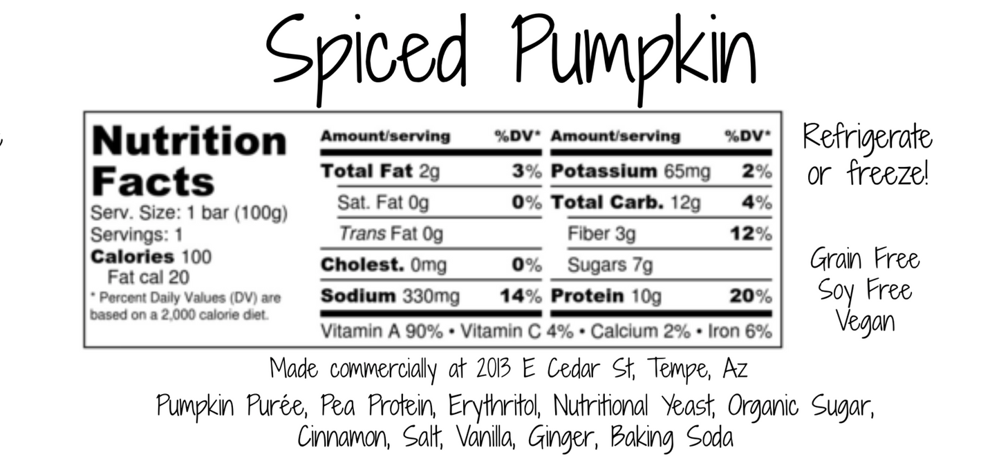 Spiced Pumpkin Bars