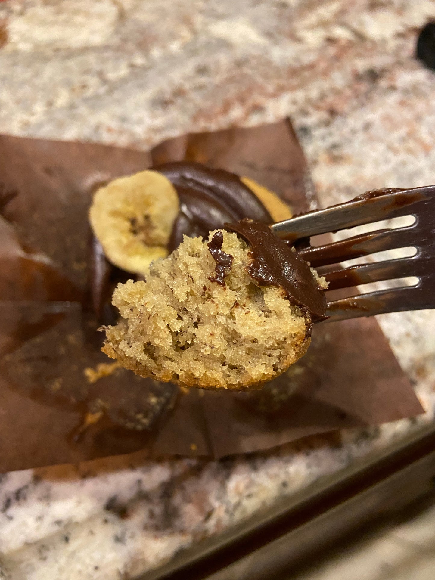 Half Dozen Chocolate Frosted Banana Cupcakes