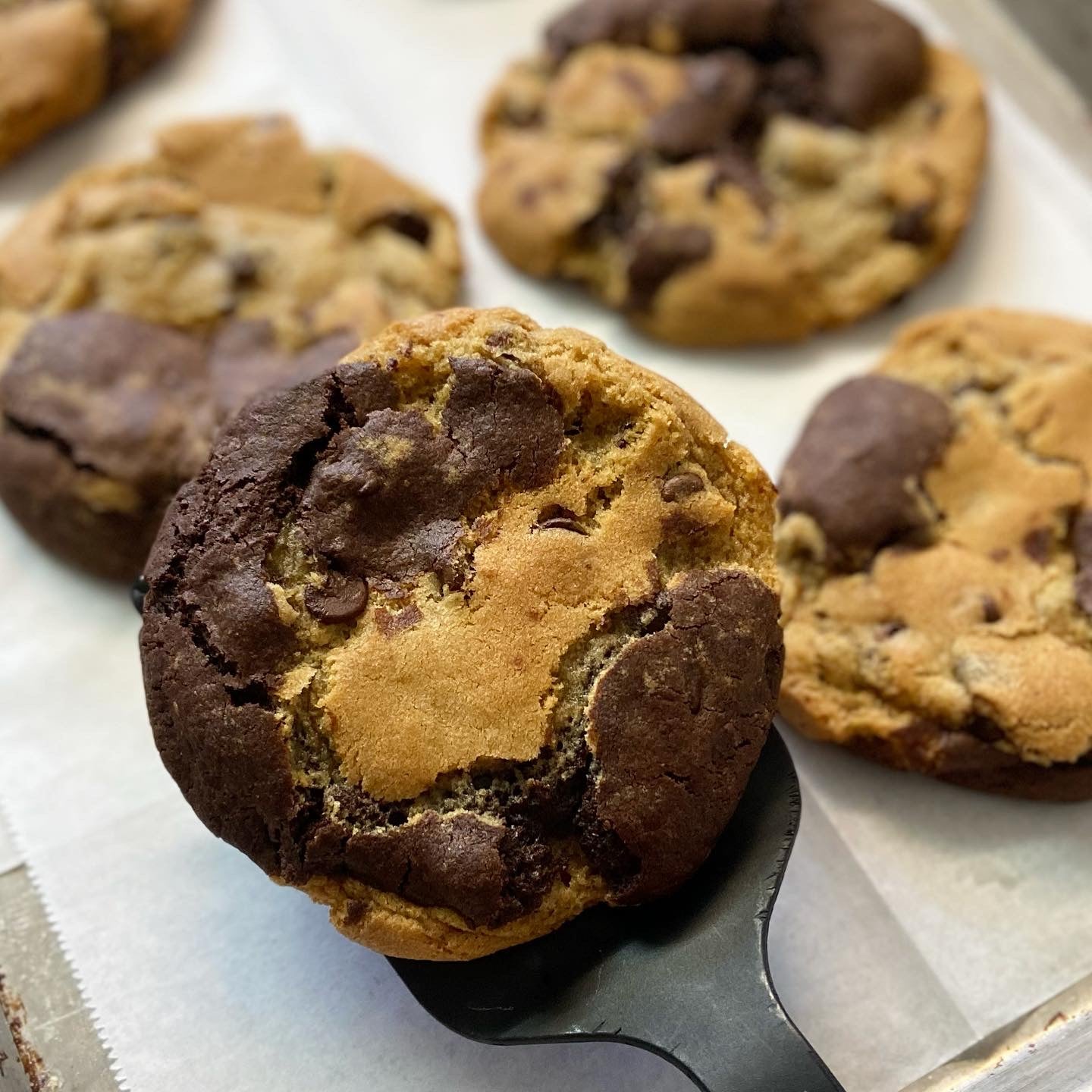Half Dozen Marble Cookies